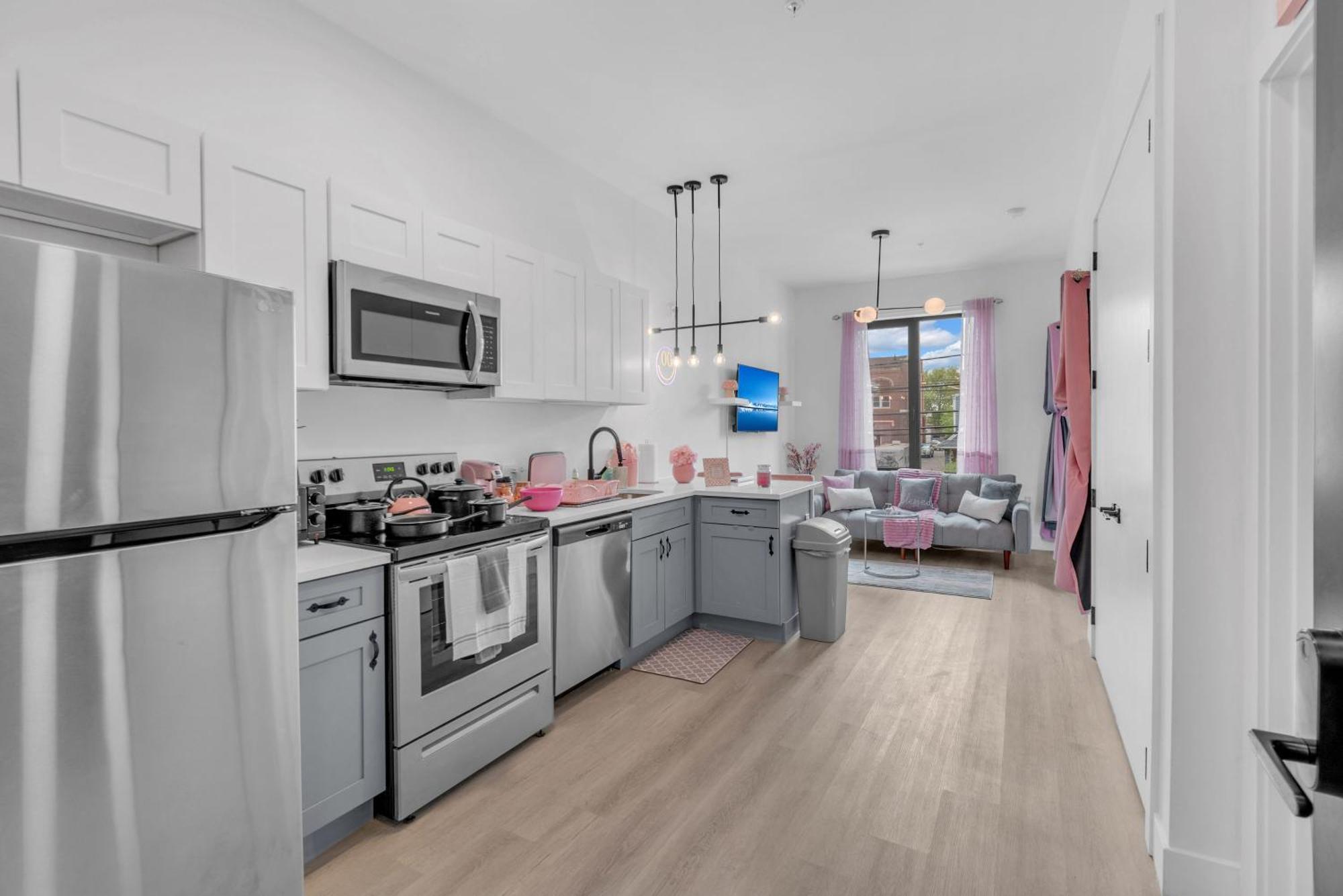 Pink Heaven Indoor Pool, Free Parking, Near Nyc Apartment อลิซาเบธ ภายนอก รูปภาพ