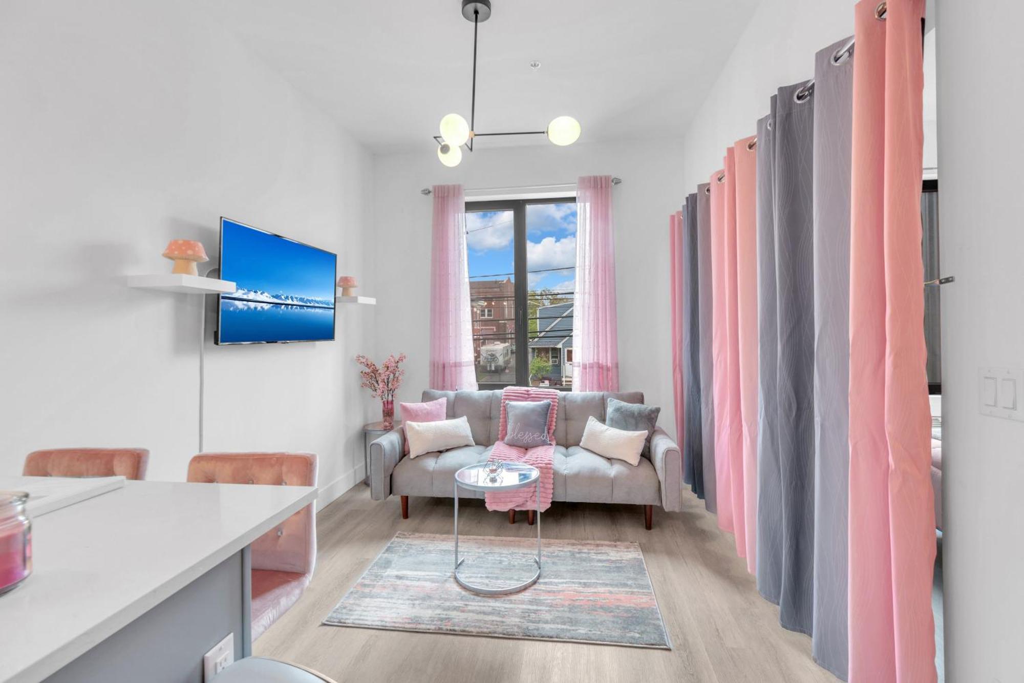 Pink Heaven Indoor Pool, Free Parking, Near Nyc Apartment อลิซาเบธ ภายนอก รูปภาพ